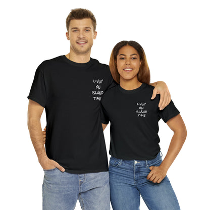 Livin' on Island Time Unisex Heavy Cotton Tee