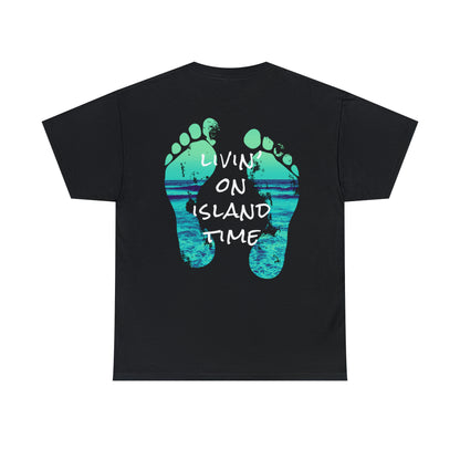 Livin' on Island Time Unisex Heavy Cotton Tee