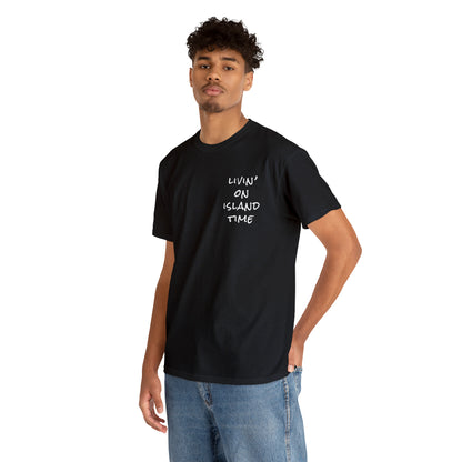 Livin' on Island Time Unisex Heavy Cotton Tee