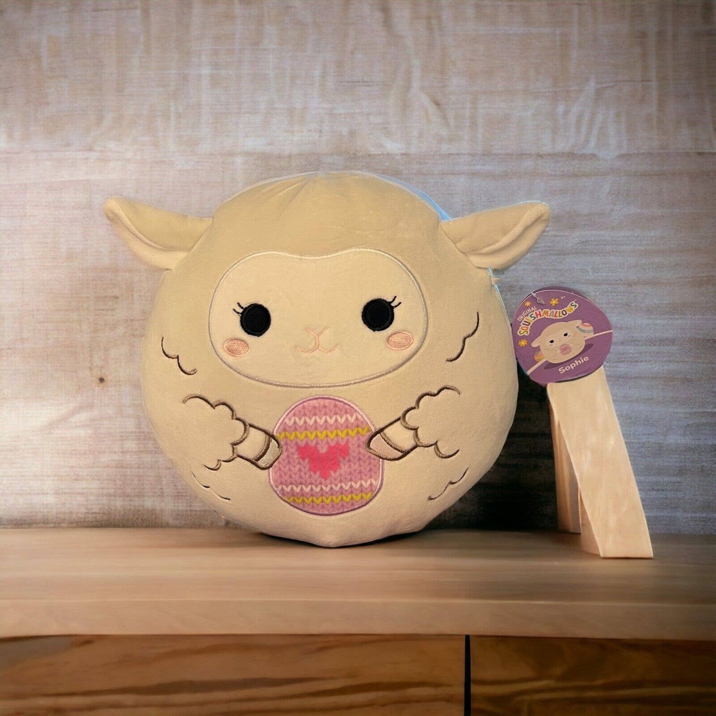 Squishmallows 11” Sophie The Gray Lamb - Plush Toy Easter Egg