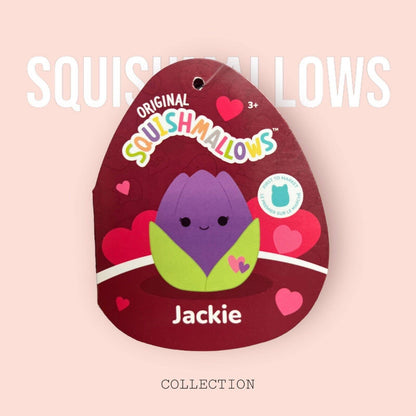 Squishmallows Kellytoy 5" Jackie The Purple Tulip Plush