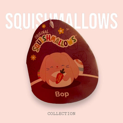 Squishmallows Bop the Bunny Holding a Carrot 16” RARE - Easter Plush Toy