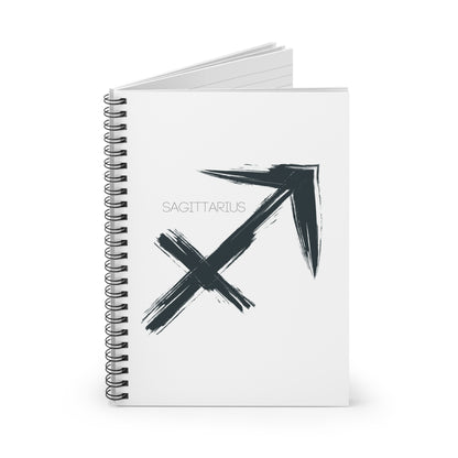 Zodiac Journal Notebook Sagittarius - Spiral Bound - Ruled Line