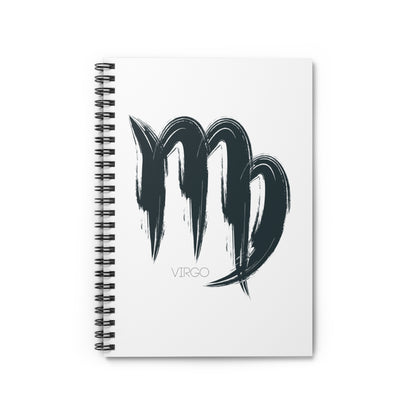 Zodiac Journal Notebook Virgo - Spiral Bound - Ruled Line