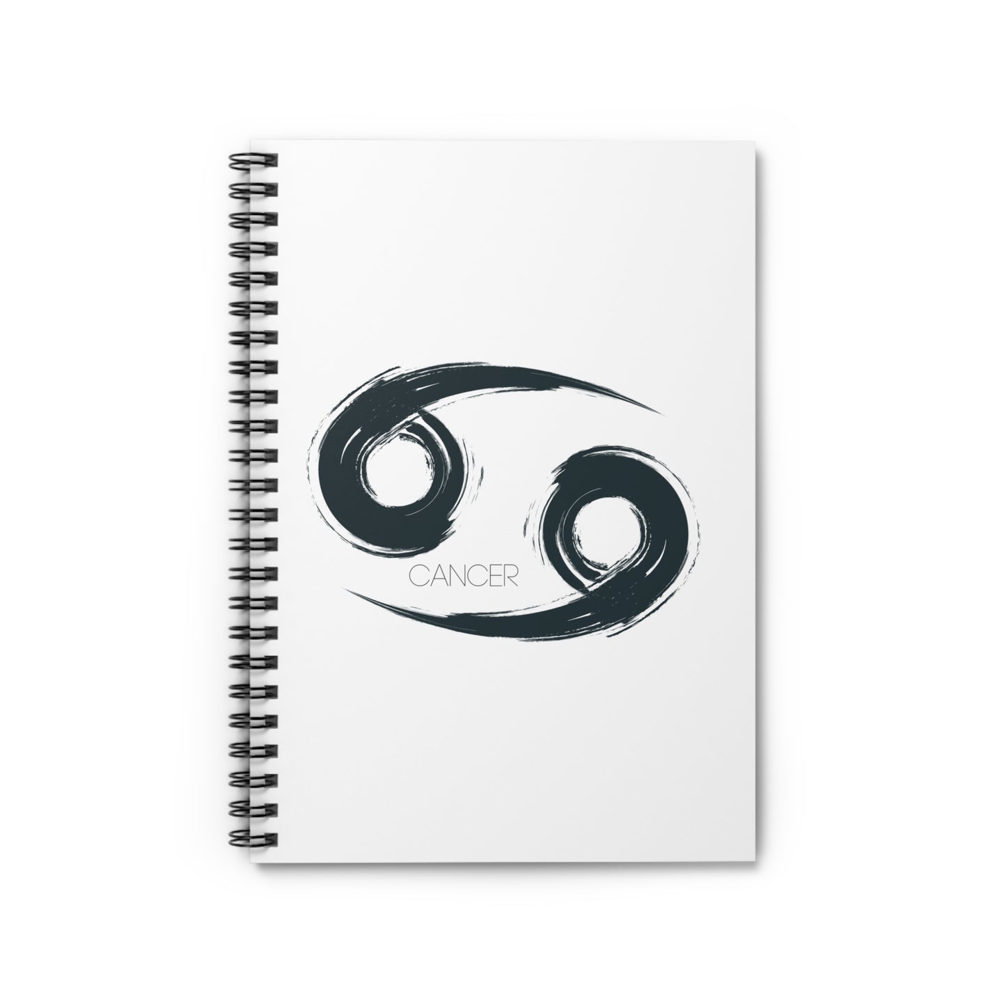 Zodiac Journal Notebook Cancer- Spiral Bound - Ruled Line