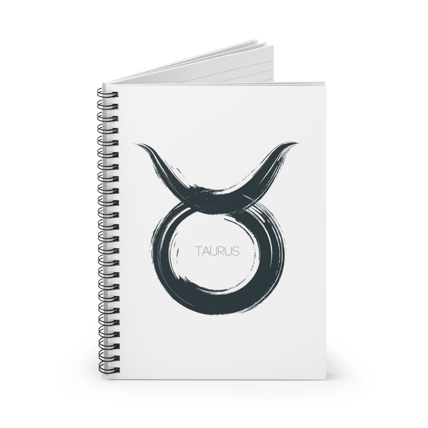 Zodiac Journal Notebook Taurus- Spiral Bound - Ruled Line