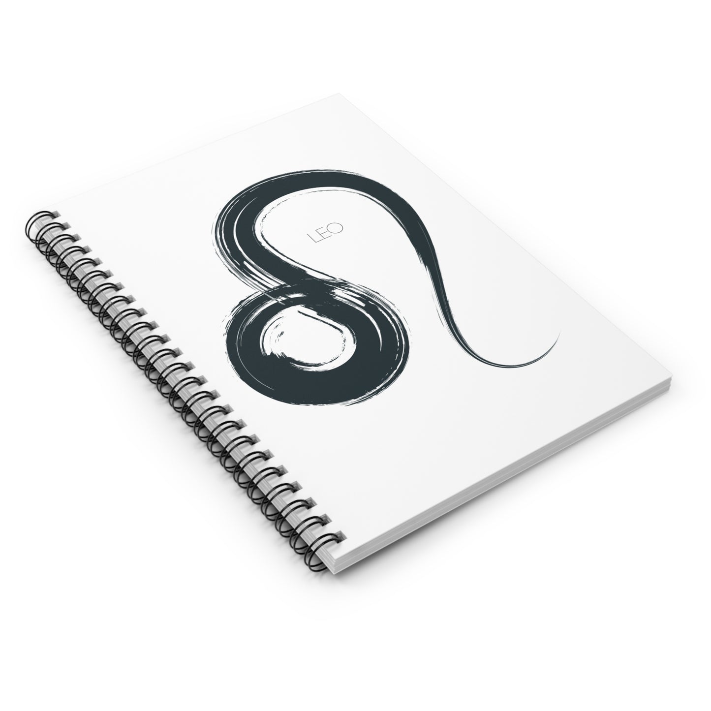 Zodiac Journal Notebook Leo- Spiral Bound - Ruled Line