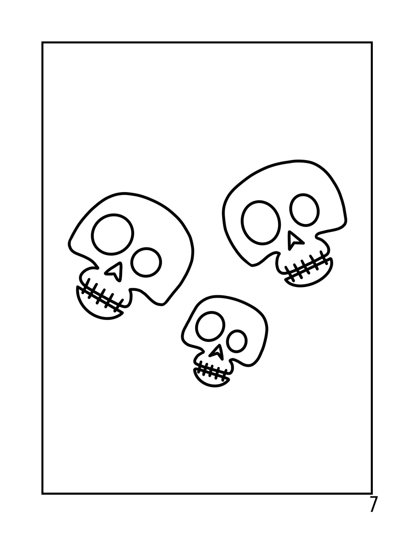 HALLOWEEN Coloring Book Ages 1-4/Digital Download