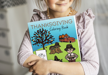 THANKSGIVING Coloring Book/Paperback