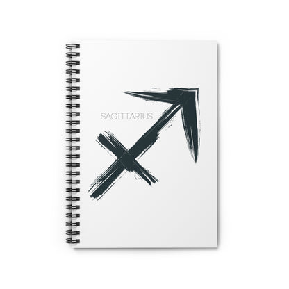 Zodiac Journal Notebook Sagittarius - Spiral Bound - Ruled Line