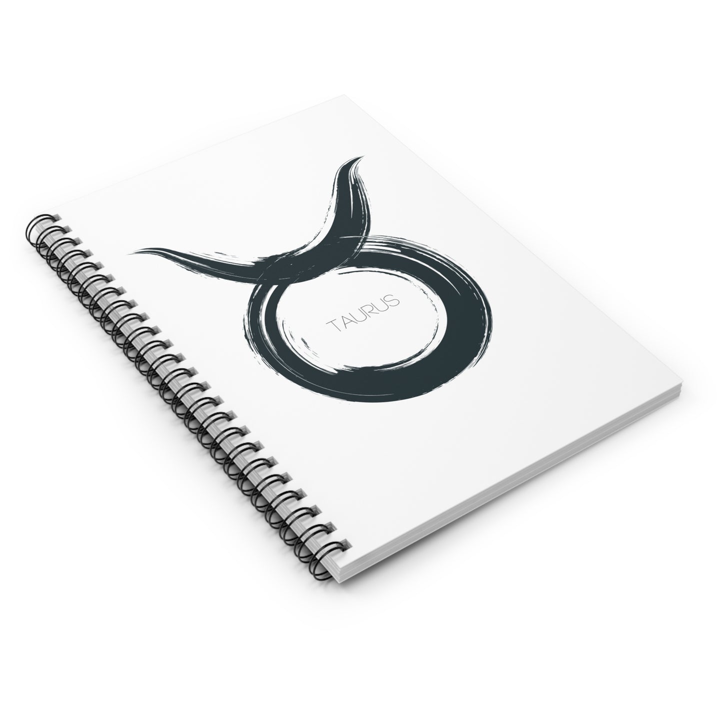 Zodiac Journal Notebook Taurus- Spiral Bound - Ruled Line