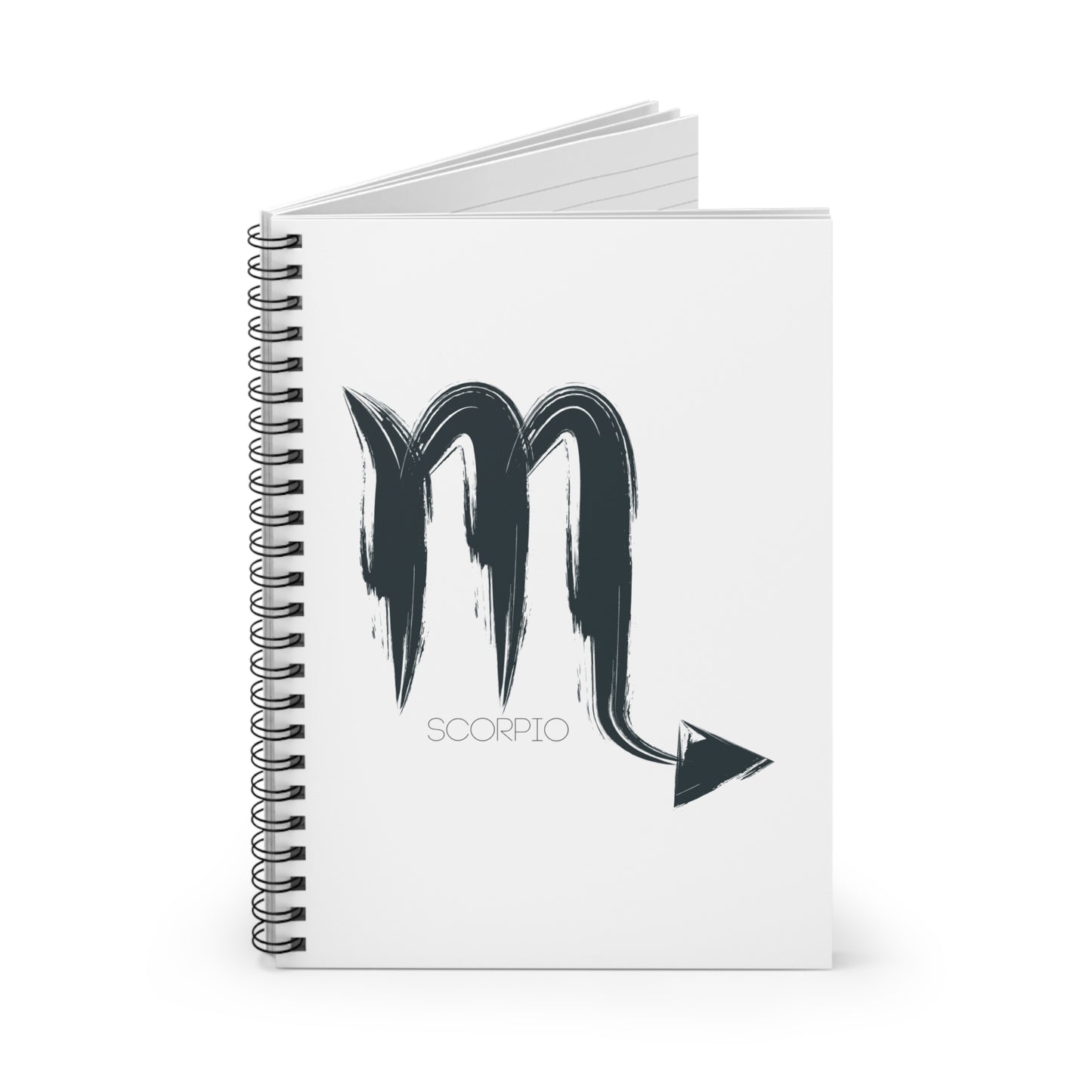 Zodiac Journal Notebook Scorpio - Spiral Bound - Ruled Line