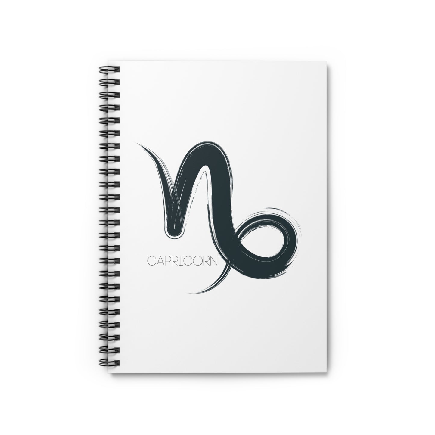 Zodiac Journal Notebook Capricorn- Spiral Bound - Ruled Line