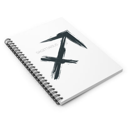 Zodiac Journal Notebook Sagittarius - Spiral Bound - Ruled Line